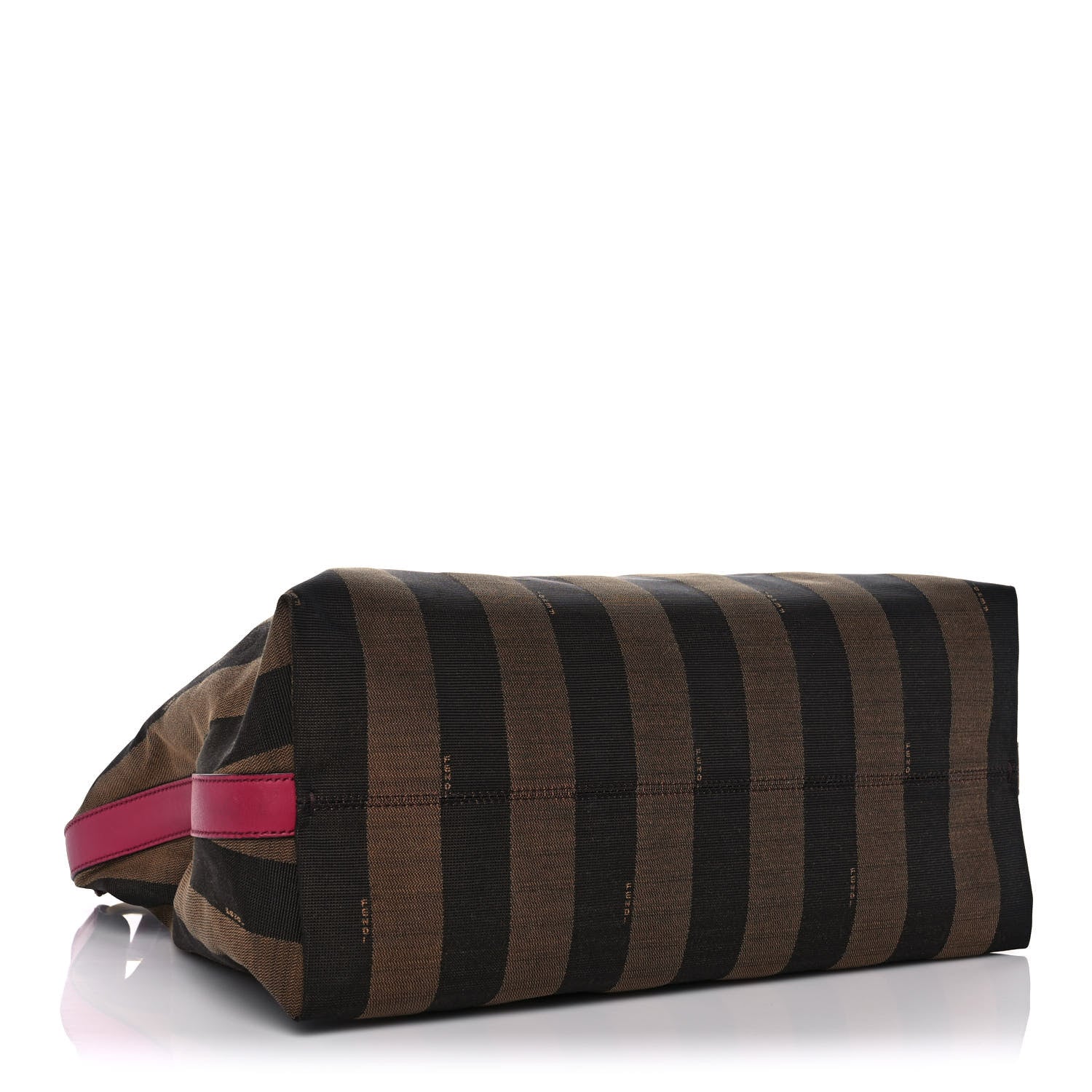 Fendi Pequin Vitello Large Hobo Tobacco Amarena 4 of 12