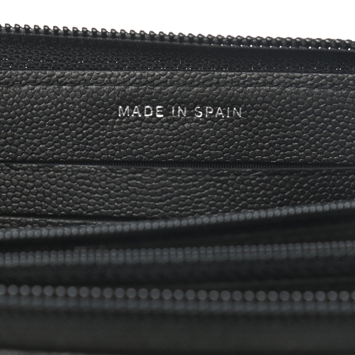 Caviar Quilted Small Boy Zip Around Wallet So Black