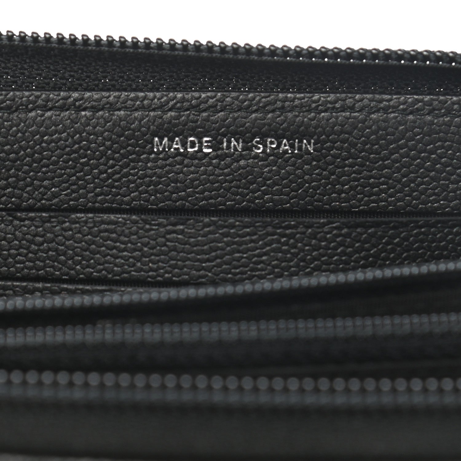 Chanel Caviar Quilted Small Boy Zip Around Wallet So Black 6 of 8