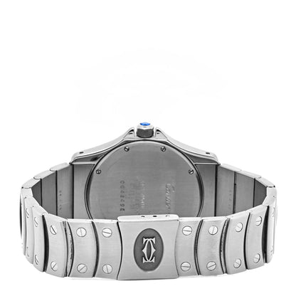 Cartier Stainless Steel 33mm Santos Ronde Automatic Watch 3 of 5