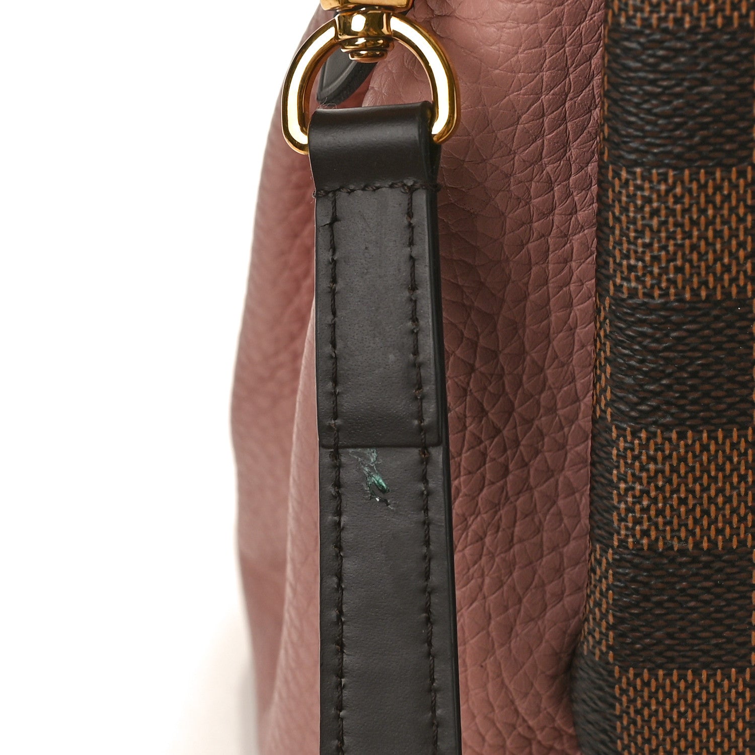 Louis Vuitton Cuir Taurillon Damier Ebene Normandy Magnolia 13 of 15