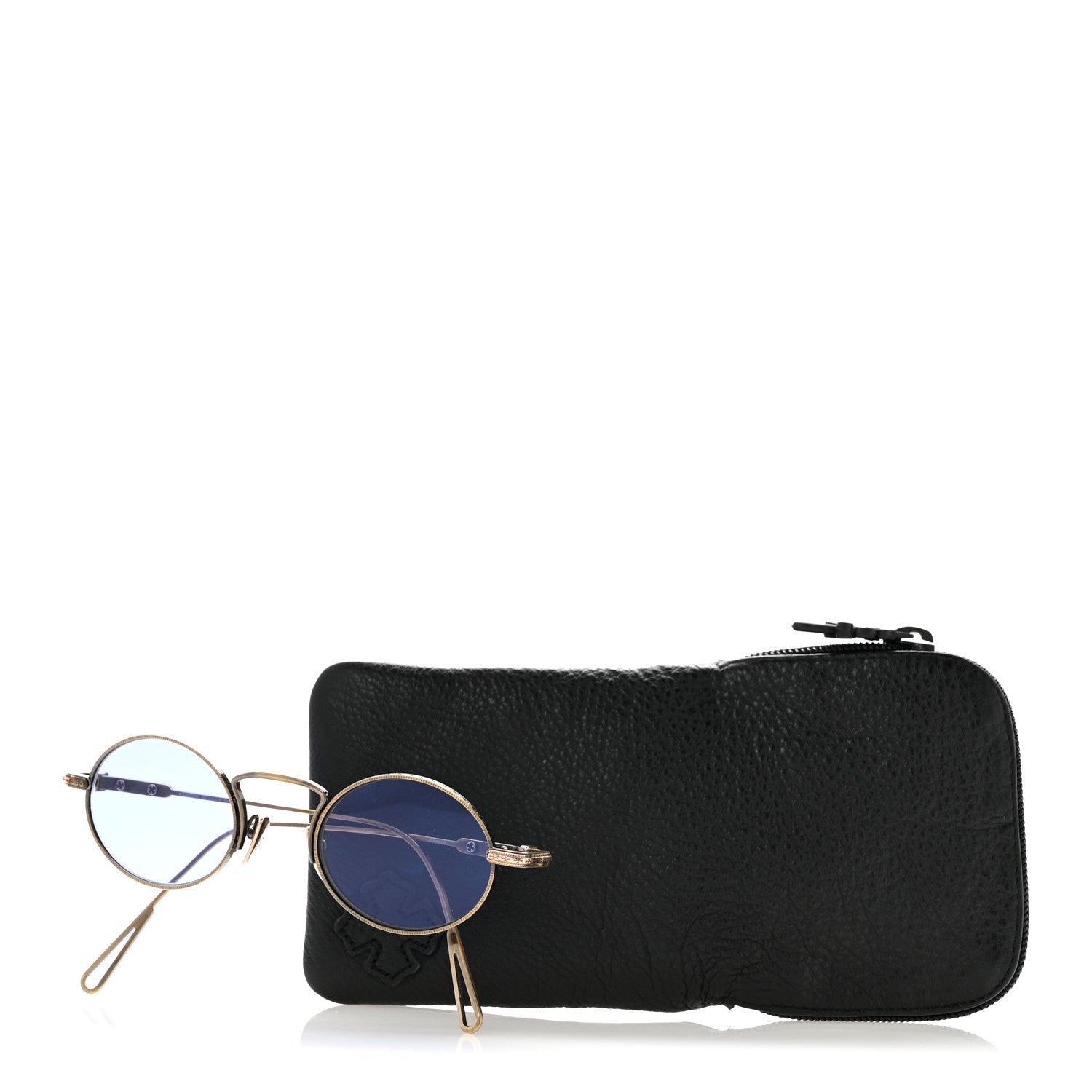 Chrome Hearts Metal Clapper Sunglasses Gold 9 of 9