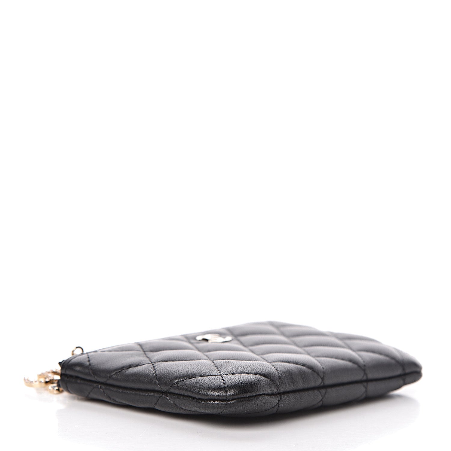 Chanel Lambskin Quilted Casino Coin Purse Black 4 of 8