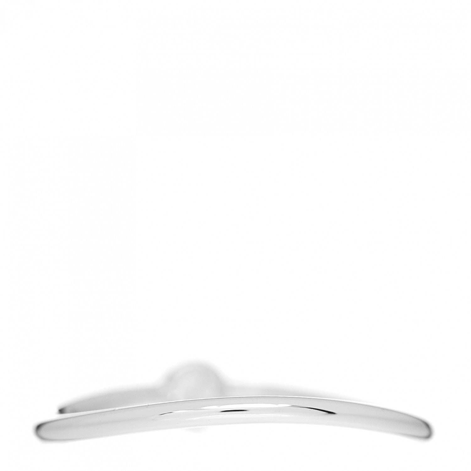 Tiffany Platinum Diamond Elsa Peretti Single-Row Wave Ring 49 4.75 4 of 5