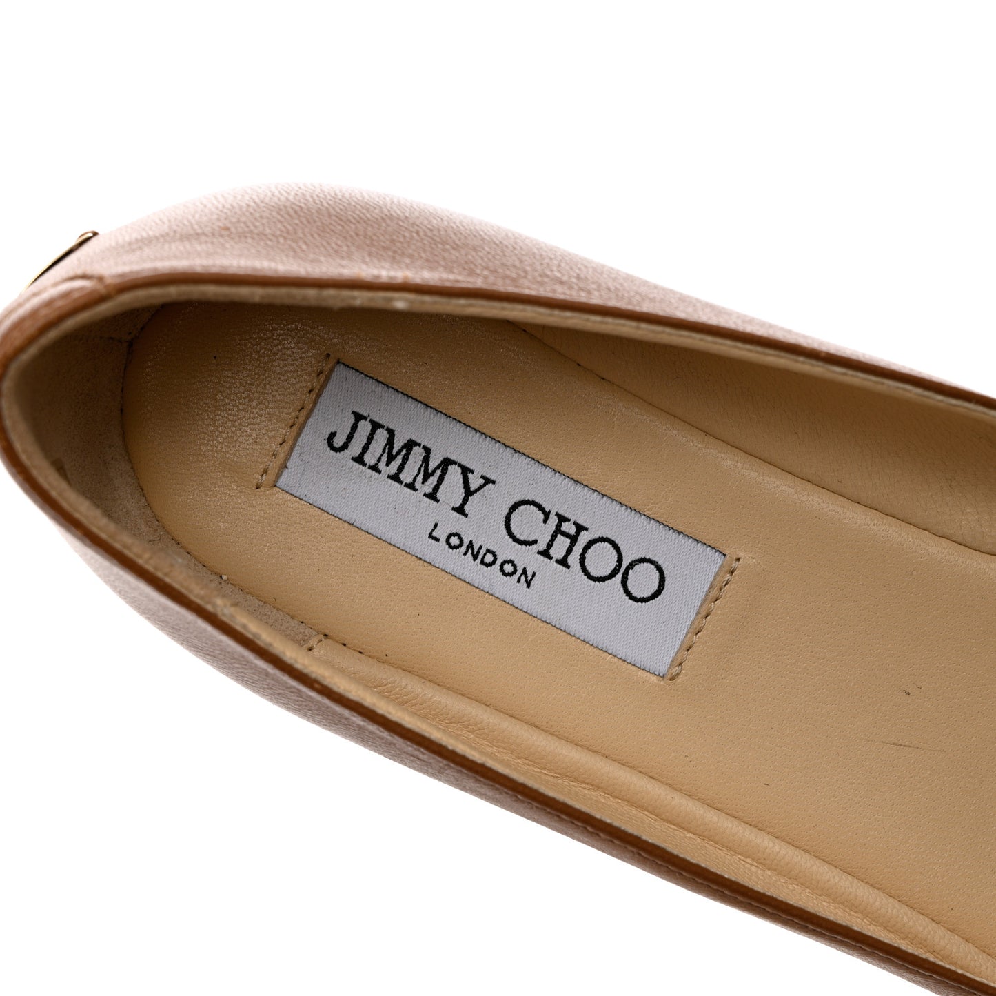 Nappa Metal Mesh Waine Ballet Flats 38 Canyon Gold