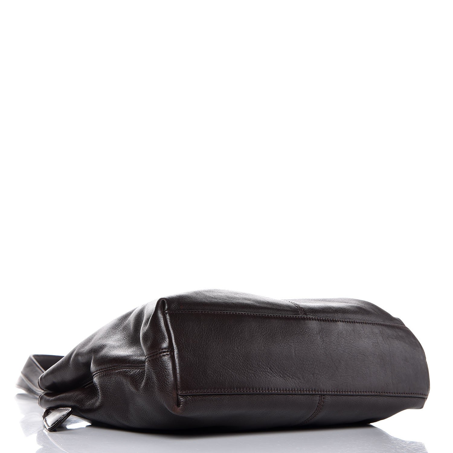 Chanel Lambskin CC Tote Brown 4 of 10