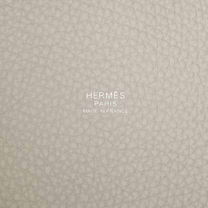 Hermes Taurillon Clemence Picotin Lock 18 PM Gris Perle 6 of 12