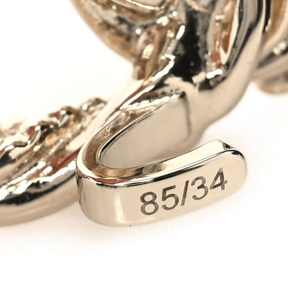 Chanel Lambskin Crystal CC Belt 85 34 Black 4 of 4