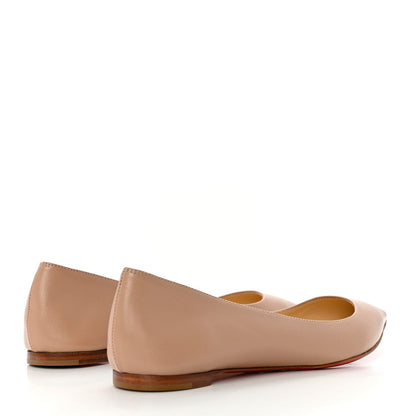 Christian Louboutin Nappa Eloise Flats 37 Nude 4 of 8