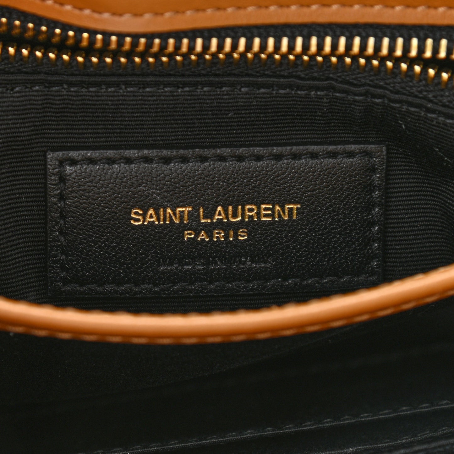 Calfskin Y Quilted Monogram Toy Loulou Crossbody Bag Dark Natural