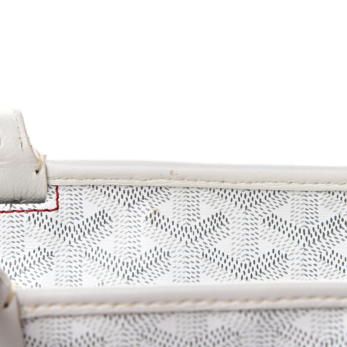 Goyardine Artois MM White