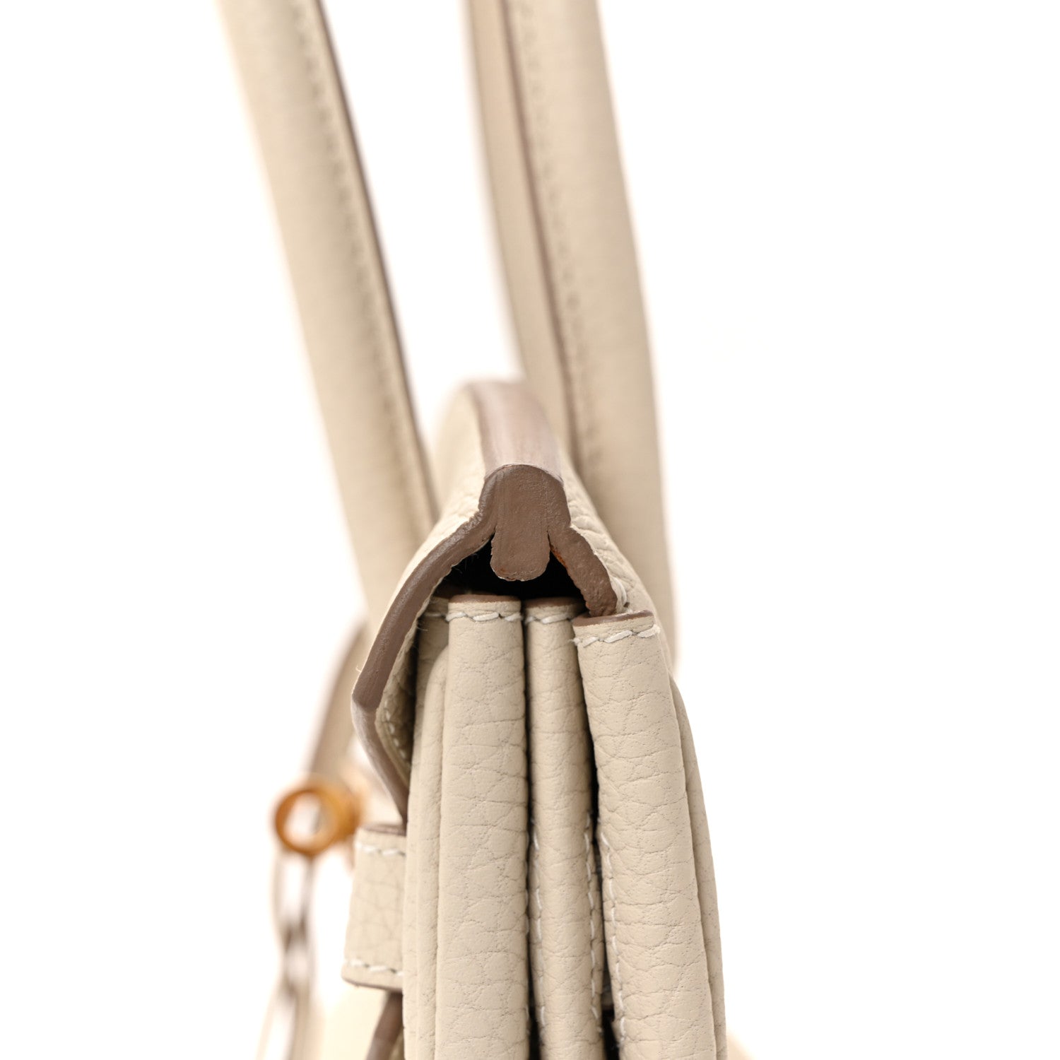 Hermes Taurillon Clemence Birkin 30 Craie 11 of 13