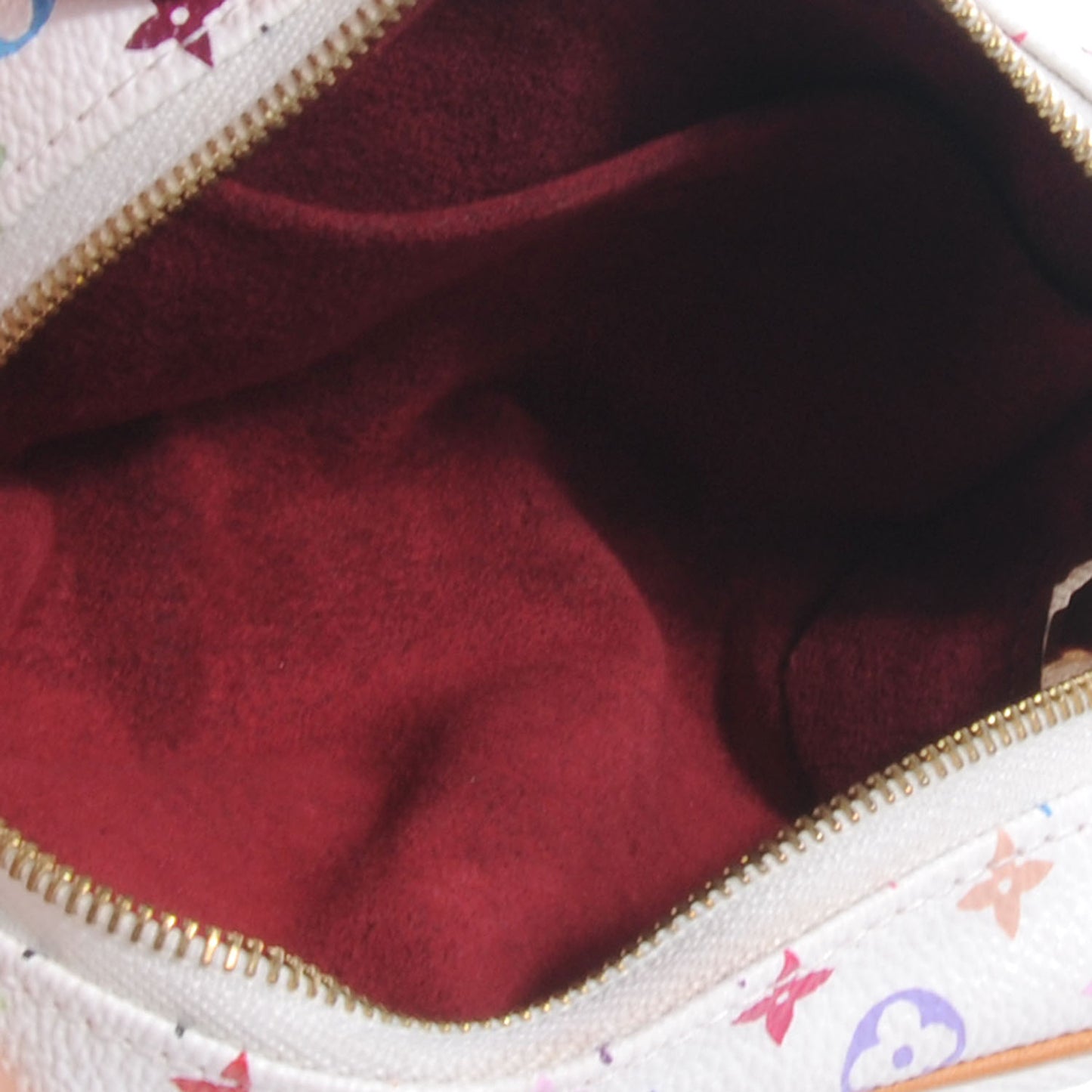 Monogram Multicolor Trousse Wapity White