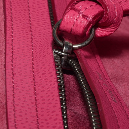 Celine Grained Calfskin Medium Phantom Luggage Fuchsia 9 of 9
