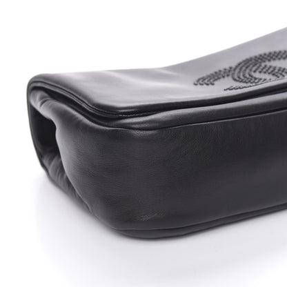 Chanel Lambskin Studded CC East West Flap Black 9 of 12