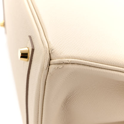 Hermes Epsom Birkin 30 Craie 15 of 15