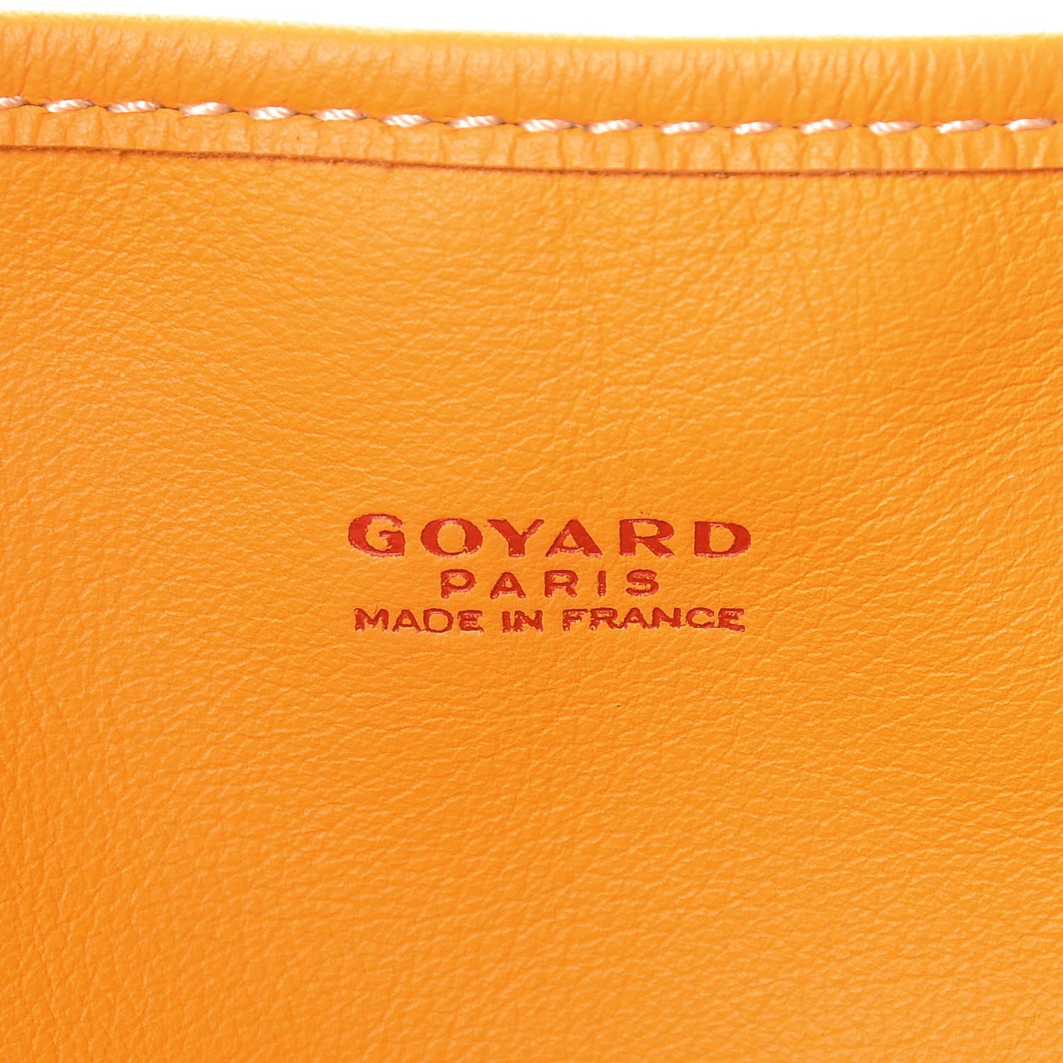 Goyard Goyardine Reversible Anjou PM Yellow 9 of 14