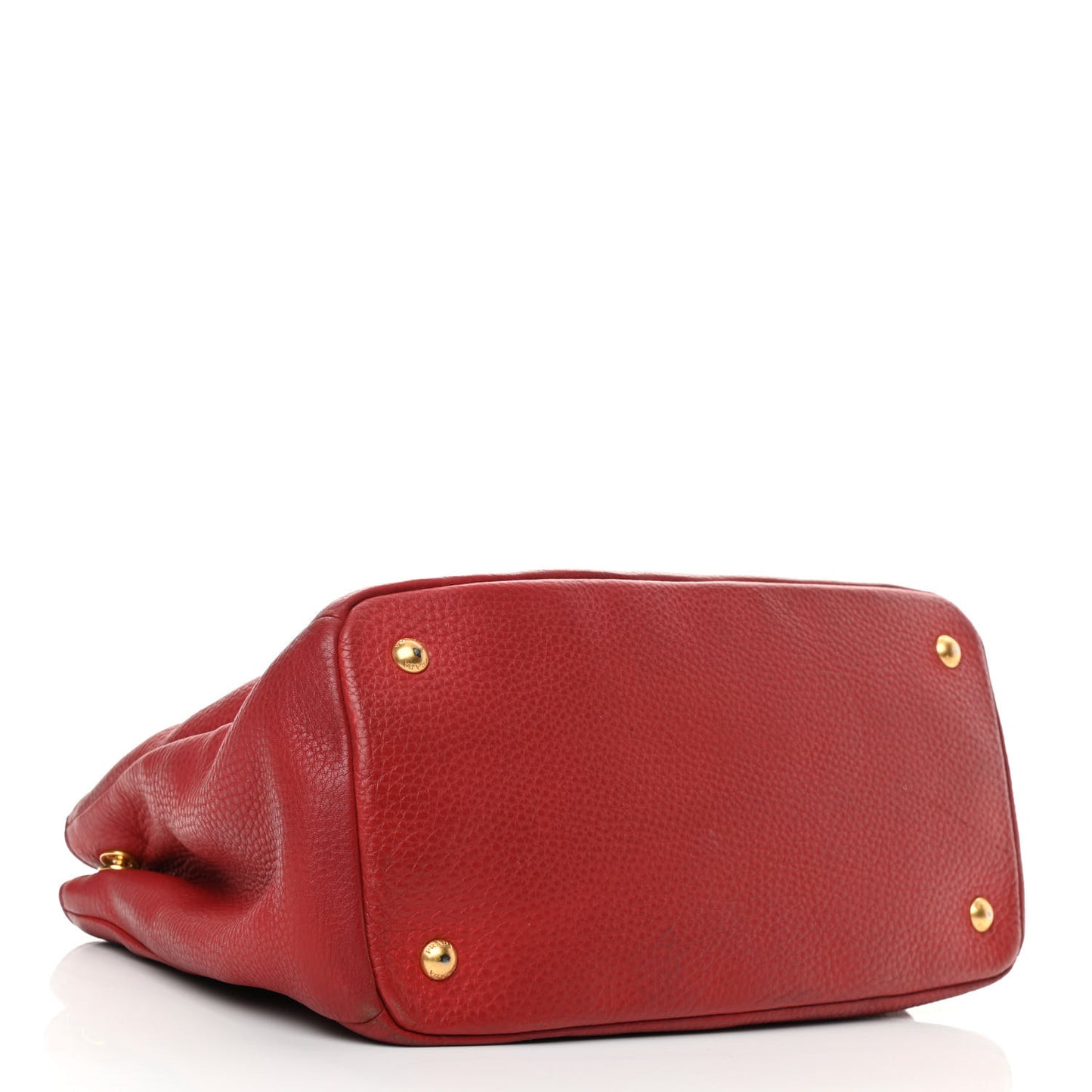 Vitello Daino Tote Rosso