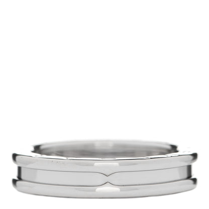 Bulgari 18K White Gold B.Zero1 One-Band Ring 58 8.5 2 of 4