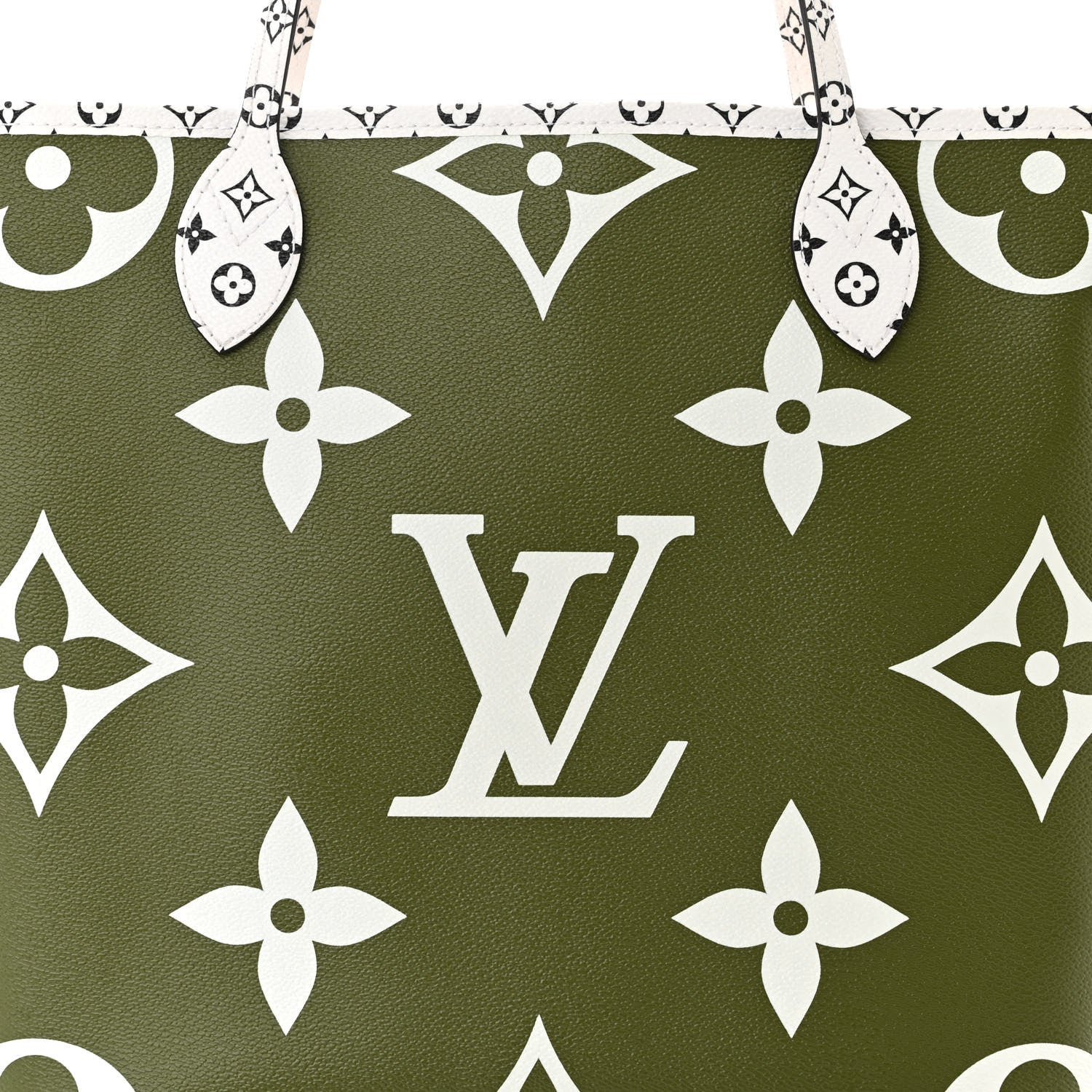 Louis Vuitton Monogram Giant Neverfull MM Kaki 8 of 11