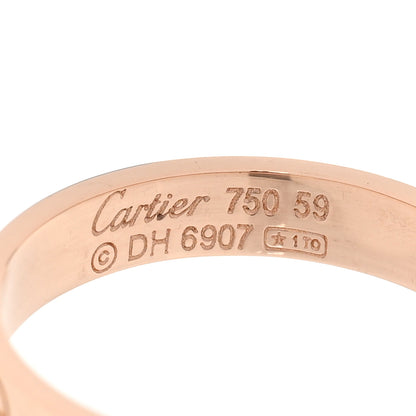 Cartier 18K Pink Gold 3.5mm LOVE Wedding Band Ring 59 8.75 4 of 4
