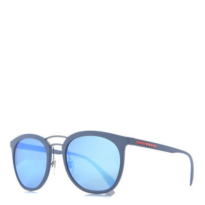 Prada Acetate Sunglasses SPS 04S Blue Spec 1 of 9