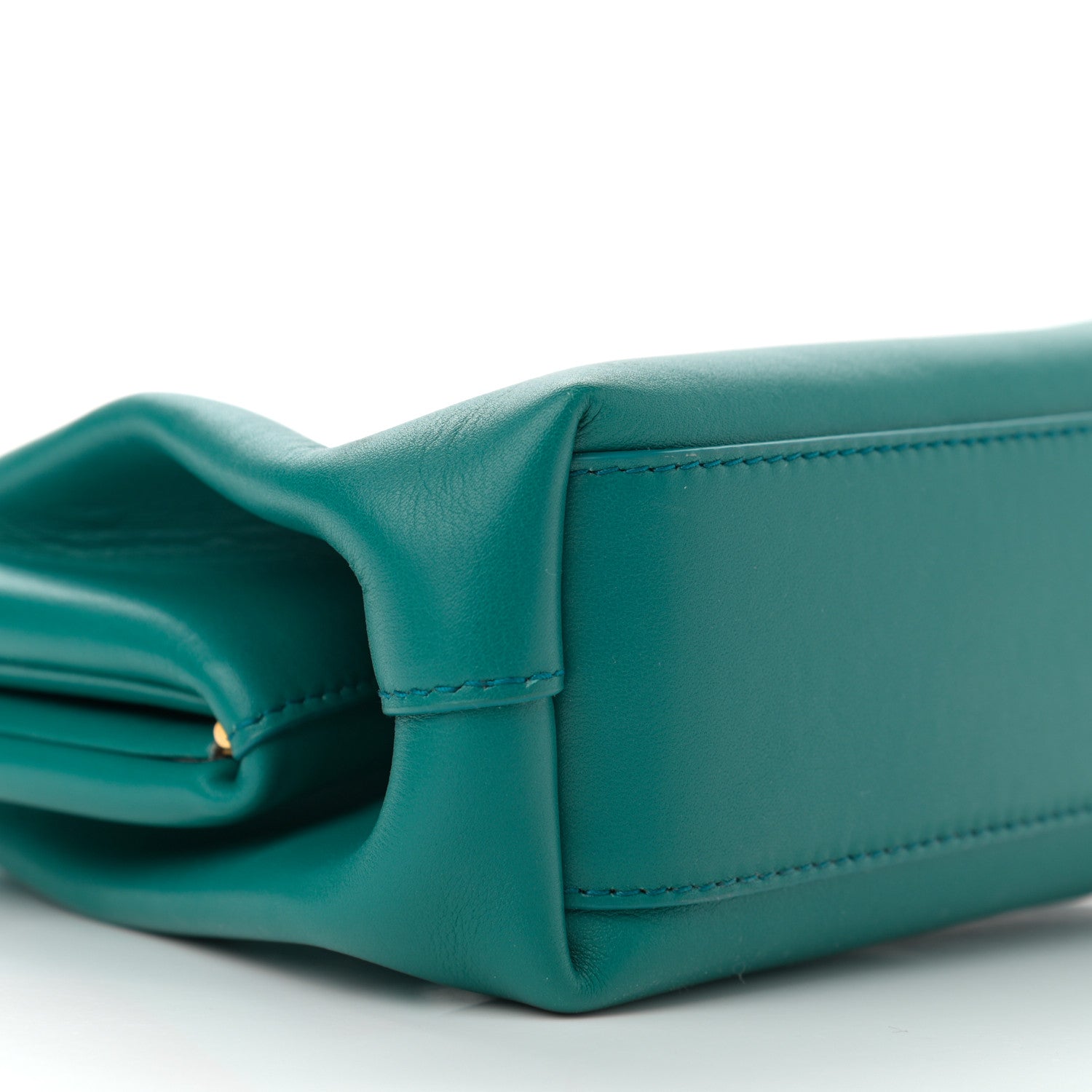 Bottega Veneta Calfskin Small The Point Triangle Bag Mallard 8 of 9
