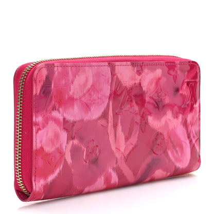 Louis Vuitton Vernis Ikat Zippy Wallet Rose Indien 3 of 7