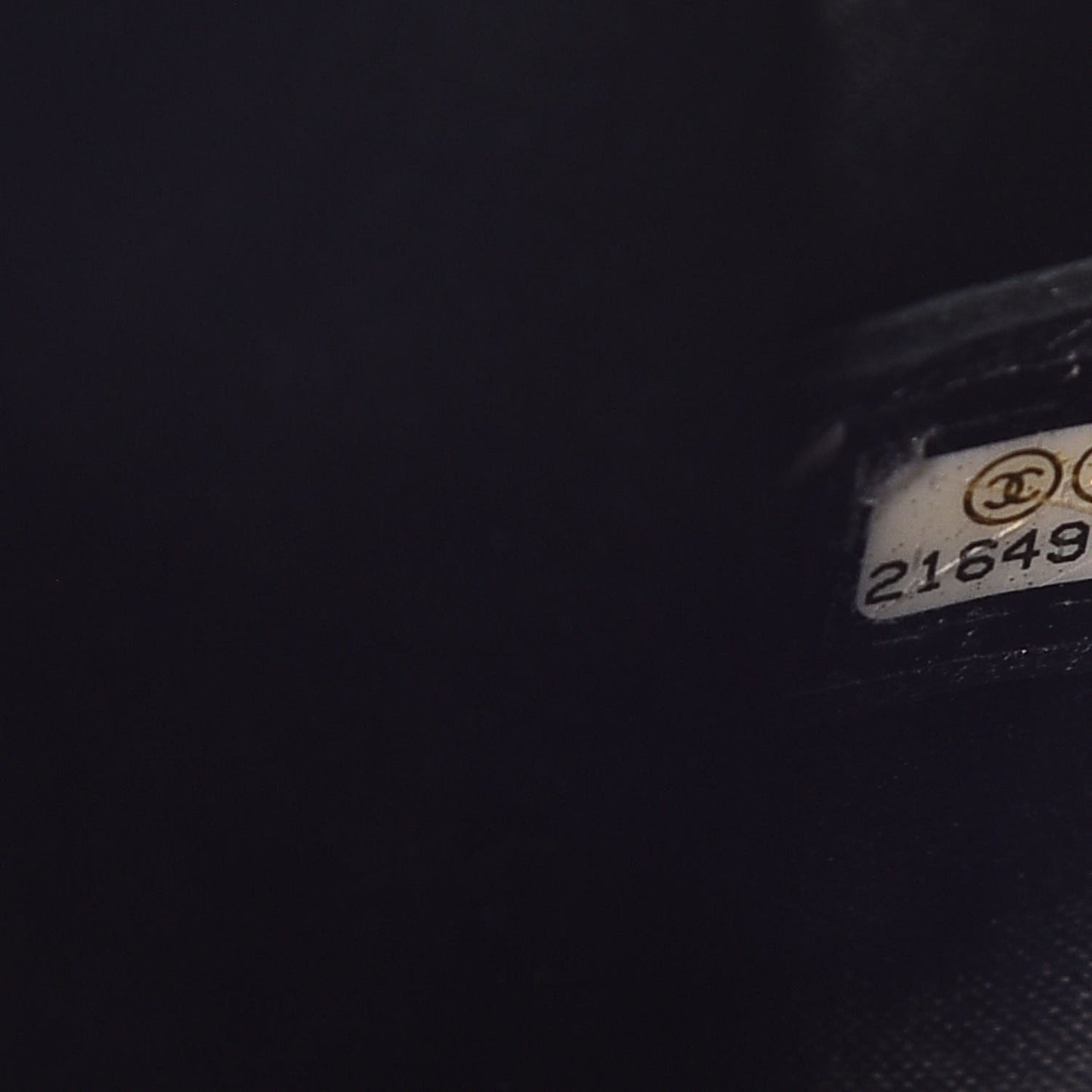 Lambskin Small CC Crossing Flap Black