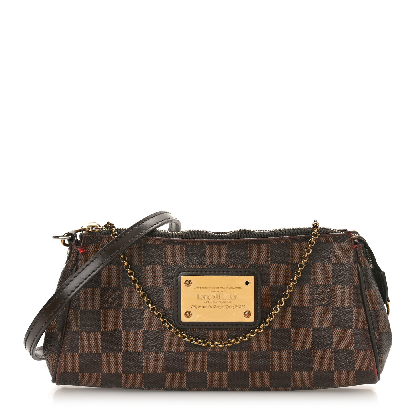 Damier Ebene Eva Clutch