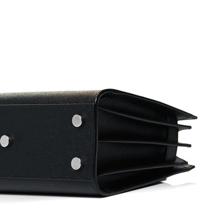 Saint Laurent Grained Calfskin Nano Sac De Jour Black 9 of 9