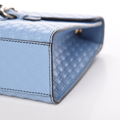 Gucci Microguccissima Medium Emily Chain Shoulder Bag Mineral Blue 9 of 9