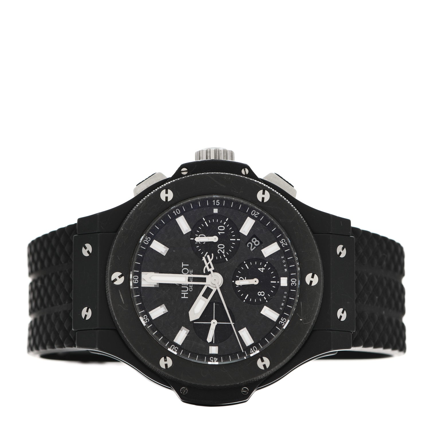 Hublot Ceramic Rubber 44mm Big Bang Black Magic Automatic Watch Black 301.CI.1770.RX 2 of 6