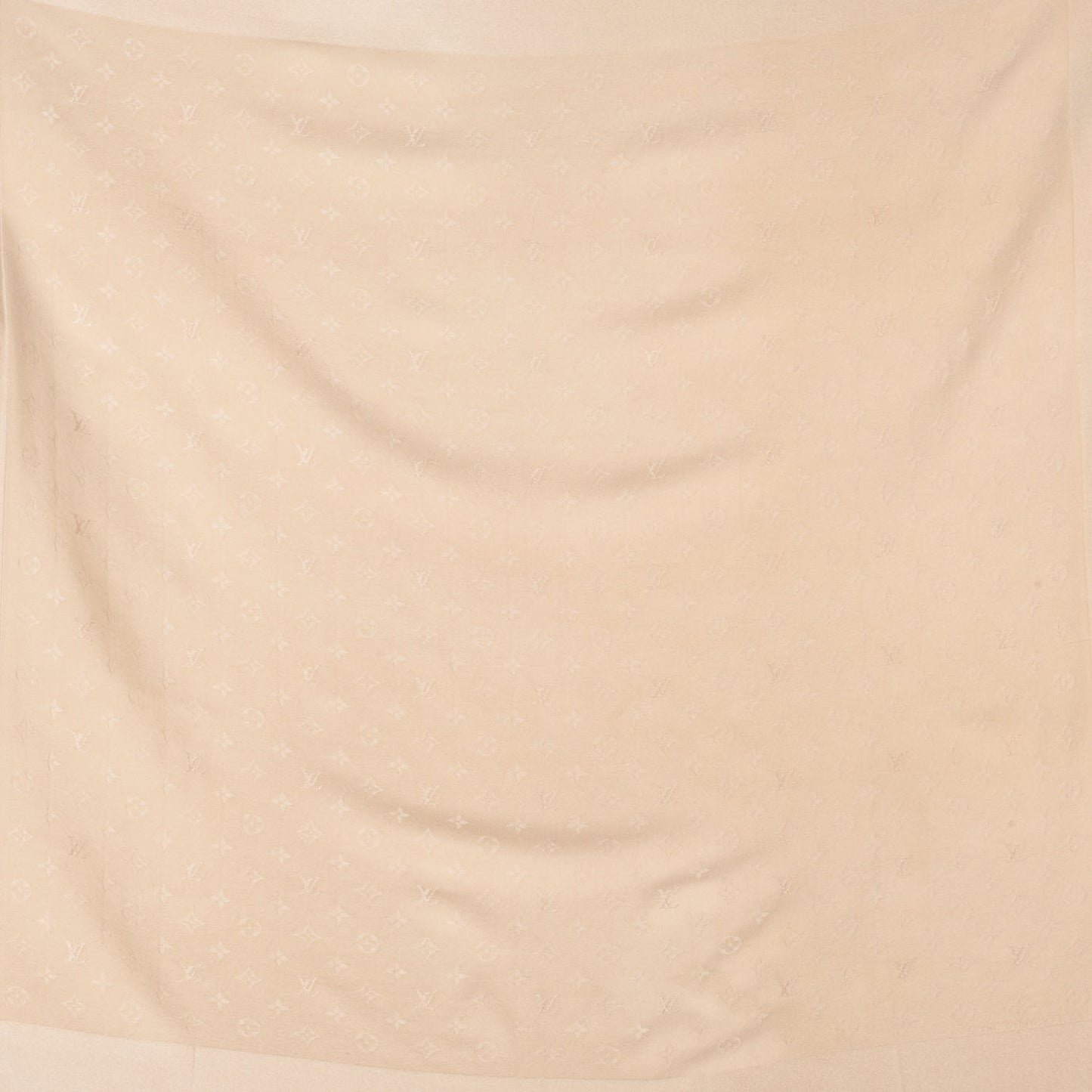 Silk Monogram Monaco Scarf