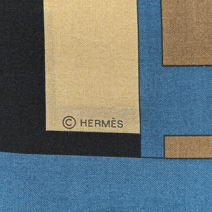 Hermes Cotton Silk Scarf 70 3 of 5