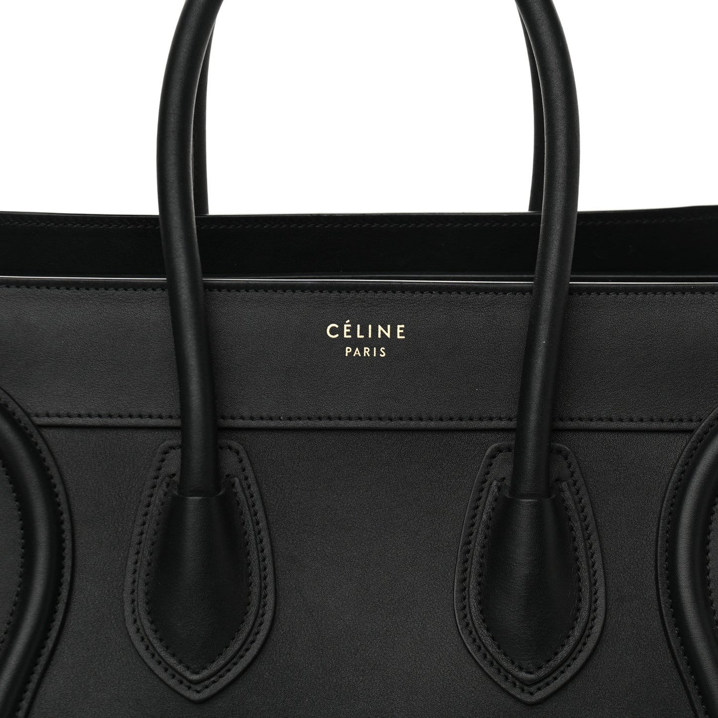 Smooth Calfskin Micro Luggage Black