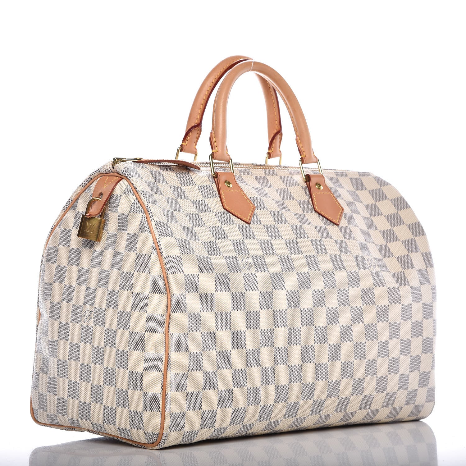 Louis Vuitton Damier Azur Speedy 35 3 of 10