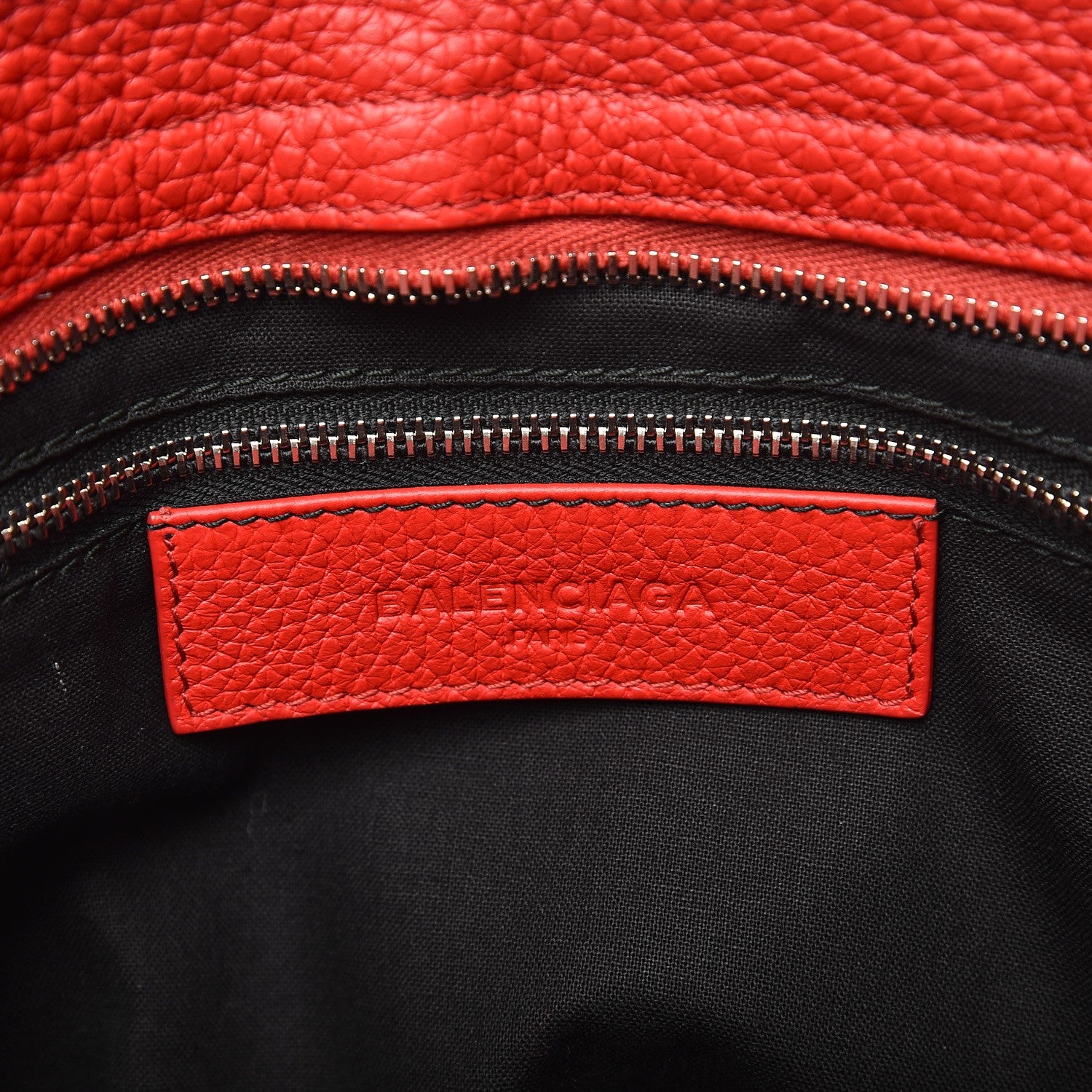 Balenciaga Vibrato Calfskin Classic Silver Hardware City Rouge Cerise 7 of 8
