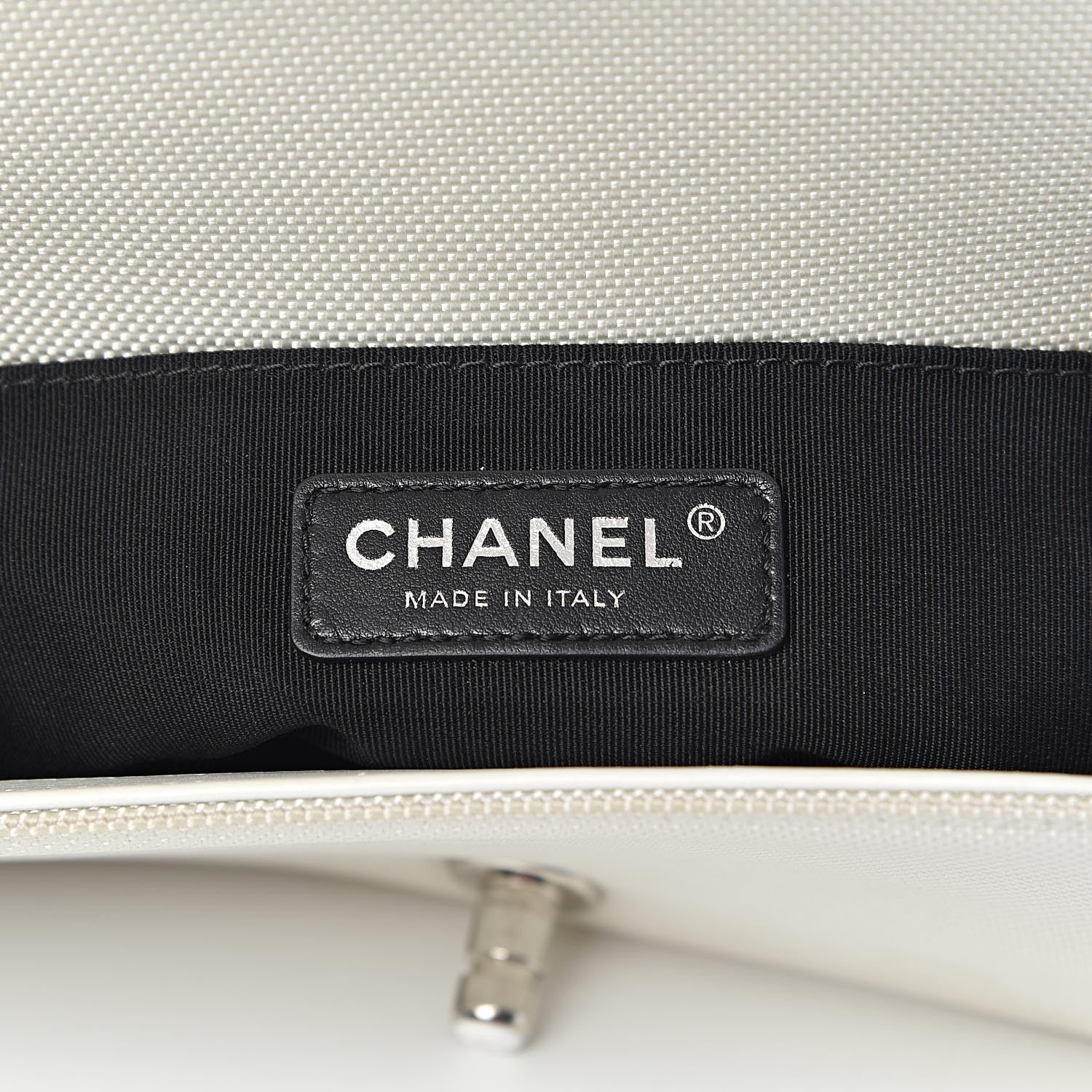 Chanel Canvas Quilted Small Fluo Boy Flap White Black Yellow 6 of 12