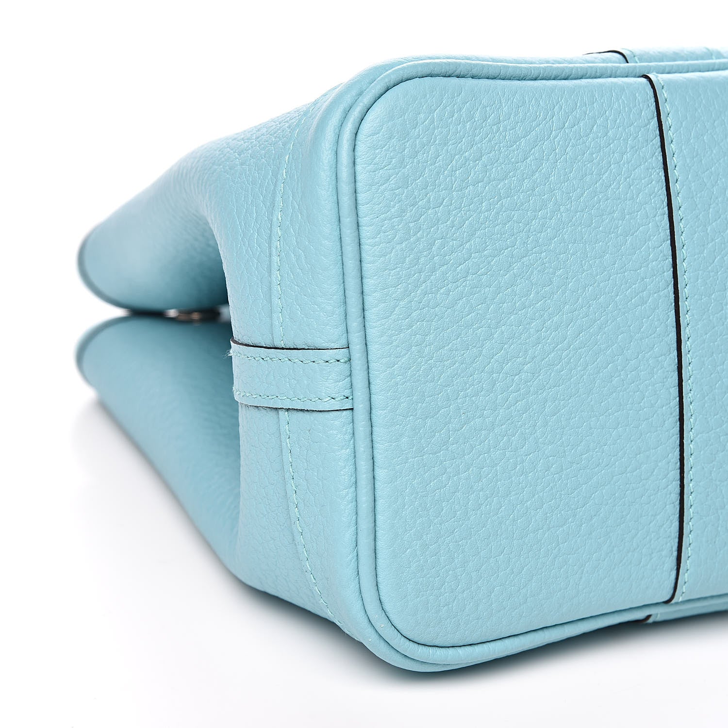 Hermes Vache Country Garden Party 30 TPM Bleu Atoll 7 of 10