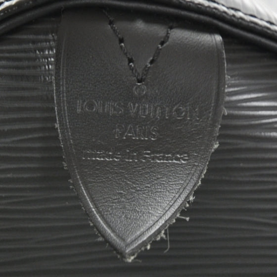 Louis Vuitton Epi Speedy 30 Black 8 of 8