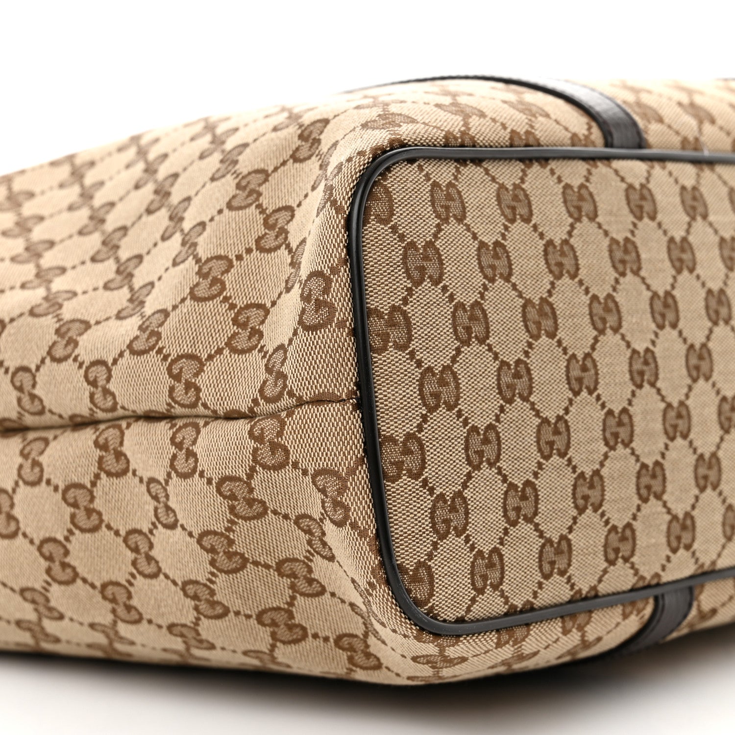 Gucci GG Monogram Large Joy Tote Bag Dark Brown 9 of 10