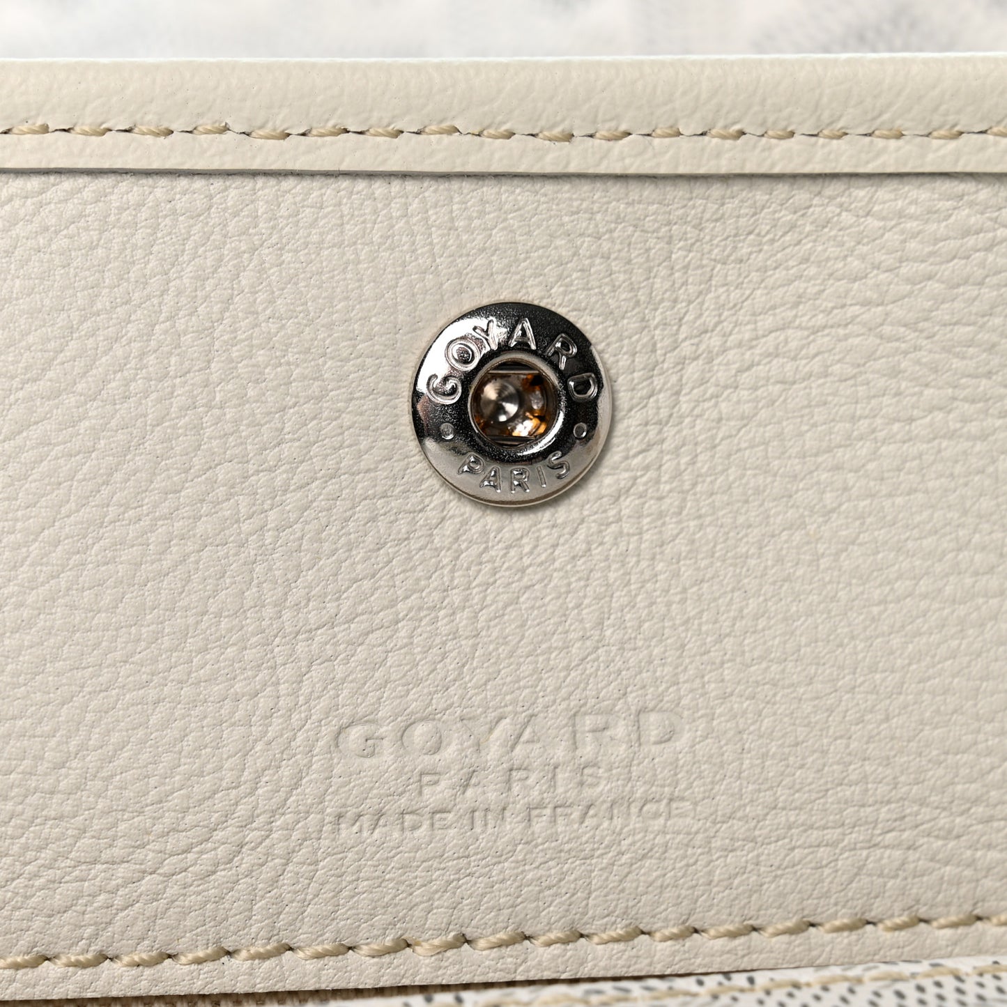 Goyardine Saint Louis GM White