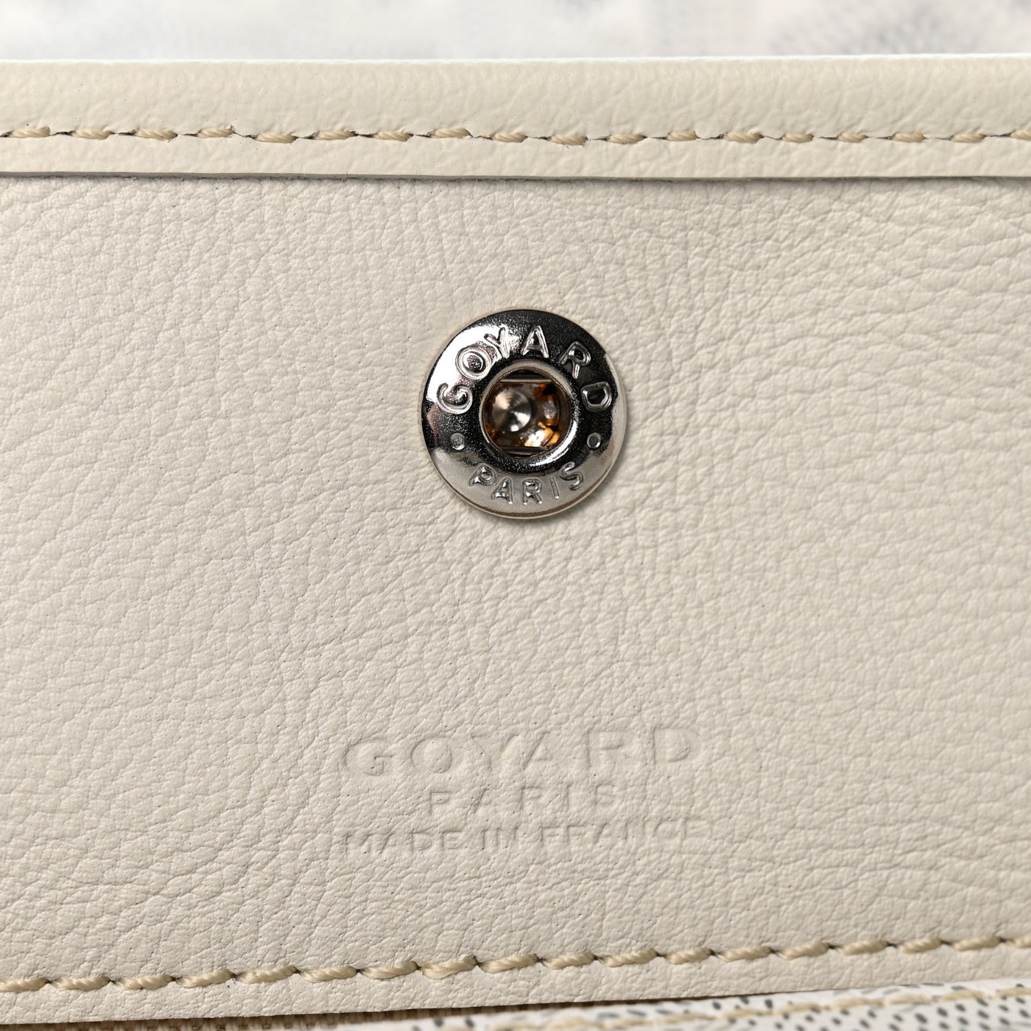 Goyard Goyardine Saint Louis GM White 7 of 11
