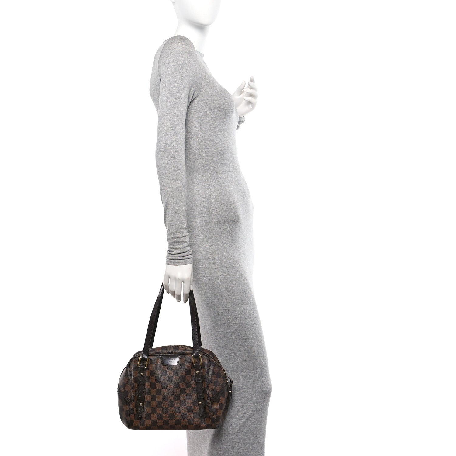 Louis Vuitton Damier Ebene Rivington PM 2 of 9