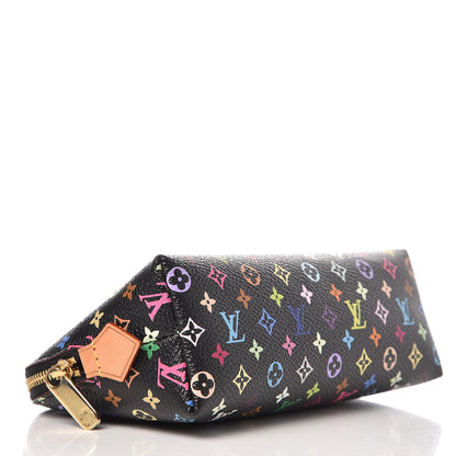 Louis Vuitton Monogram Multicolor Cosmetic Pouch Black Grenade 4 of 6