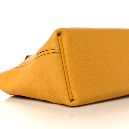 Hermes Togo Matte Alligator Swift Touch 24/24 29 Jaune Ambre 8 of 11
