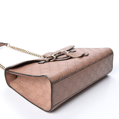 Gucci Guccissima Medium Emily Chain Shoulder Bag Camelia 3 of 10
