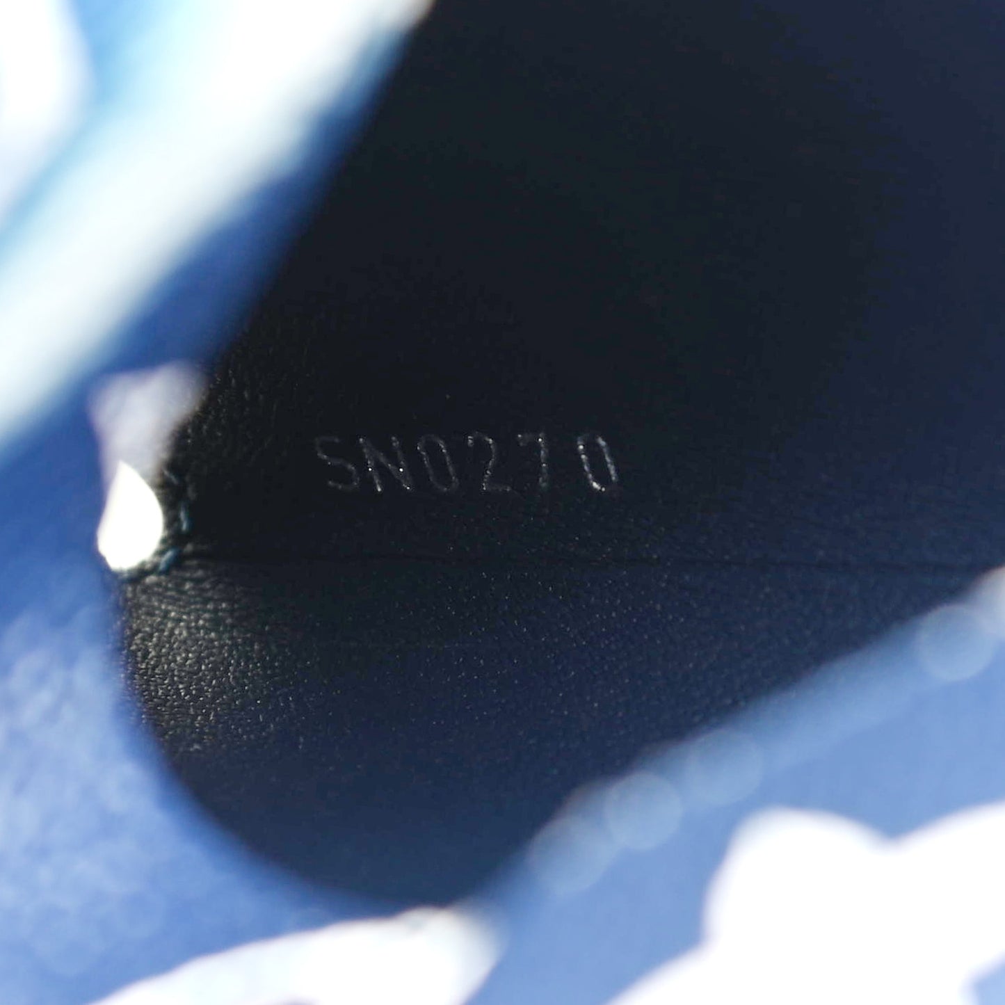 Monogram Escale Medium Kirigami Pochette Insert Blue