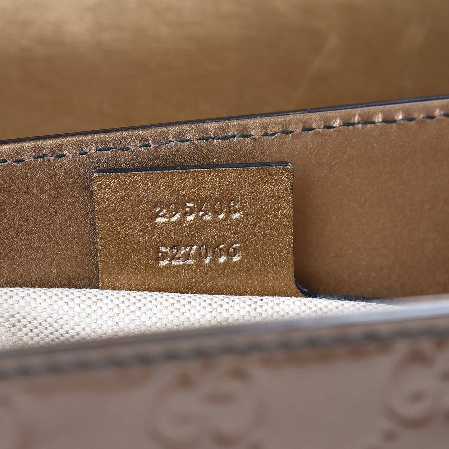Shine Guccissima Large Emily Chain Shoulder Bag Acero